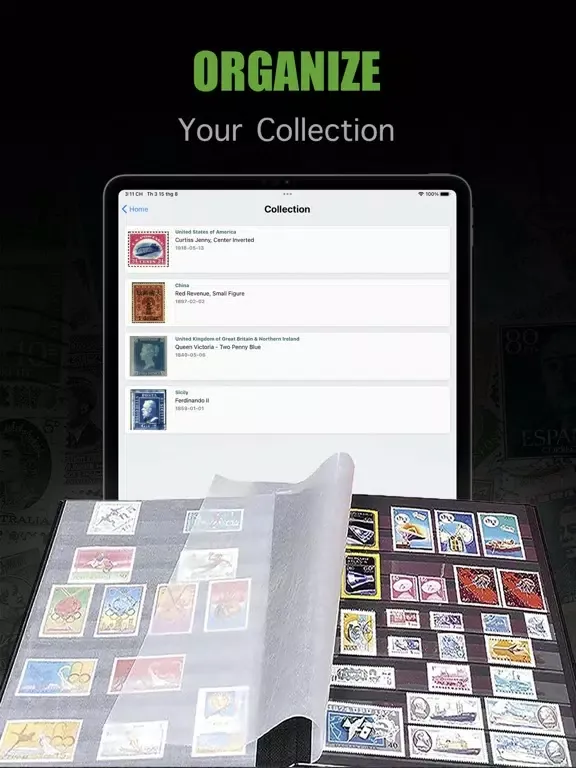 Stamp Identifier - Stamp Value iPad  Screenshots