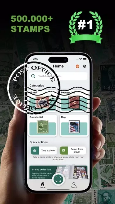 Stamp Identifier - Stamp Value Screenshots