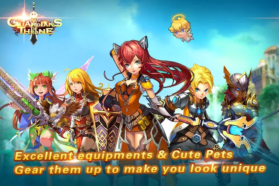 Tangkapan skrin Guardians of Throne