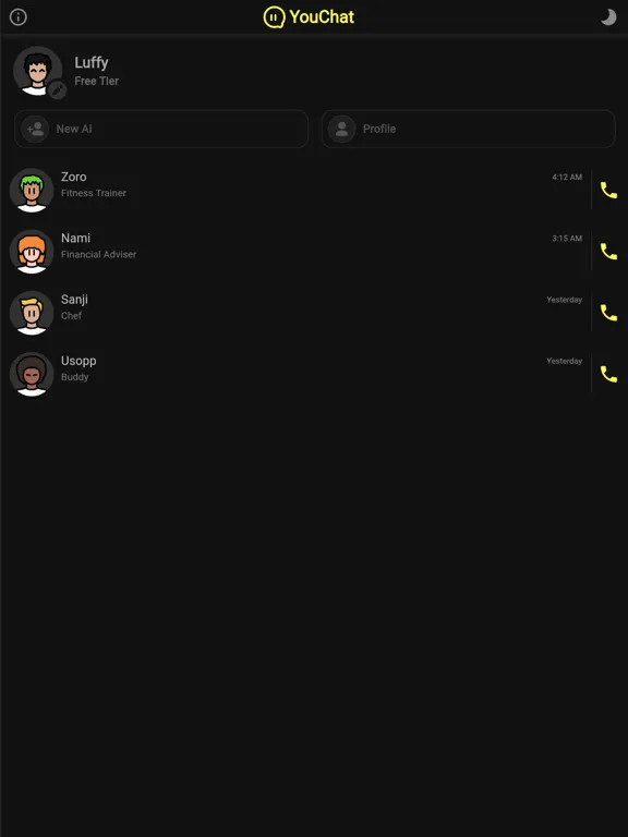 YouChat AI iPad  स्क्रीनशॉट