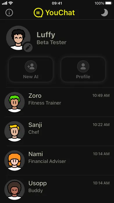 YouChat AI स्क्रीनशॉट