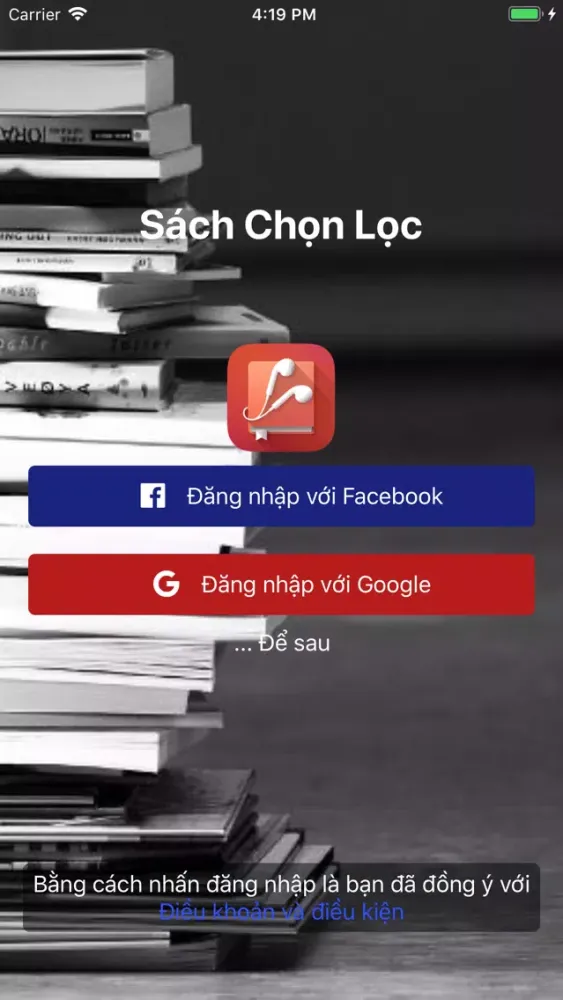 Tangkapan skrin Sách Chọn Lọc