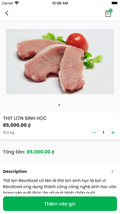 ภาพหน้าจอของ Haiduongfood.top
