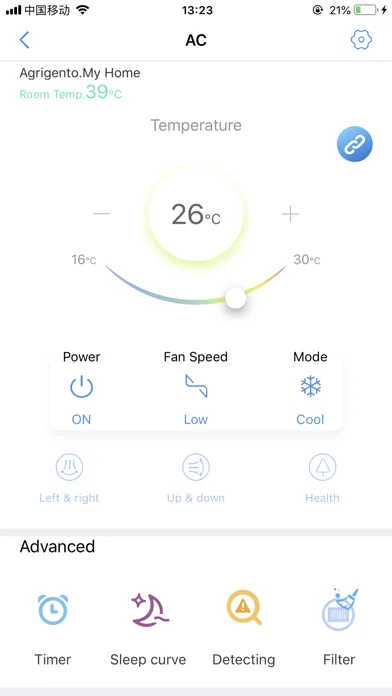 Zrzuty ekranu Smart Clima