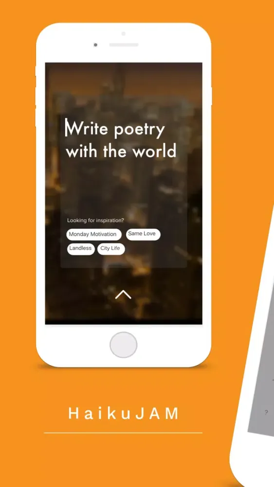 Tangkapan skrin HaikuJAM: write poems together
