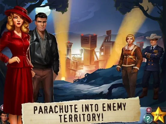 Capturas de tela do Adventure Escape: Allied Spies iPad 