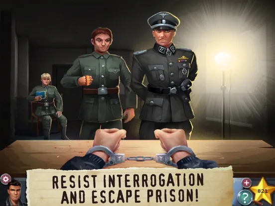 Capturas de tela do Adventure Escape: Allied Spies iPad 
