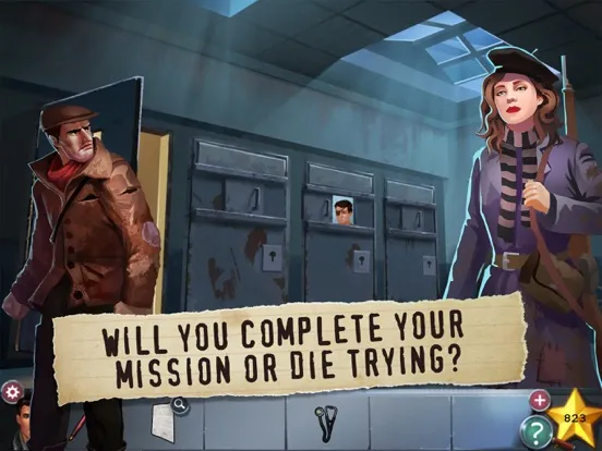 Capturas de tela do Adventure Escape: Allied Spies iPad 