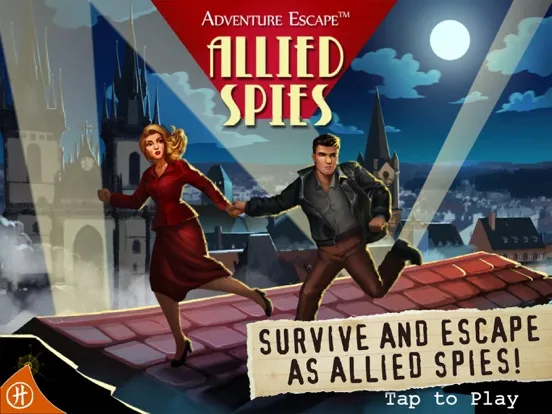 Capturas de tela do Adventure Escape: Allied Spies iPad 