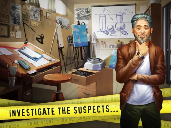 Captures d'écran de Adventure Escape: Framed for Murder iPad 