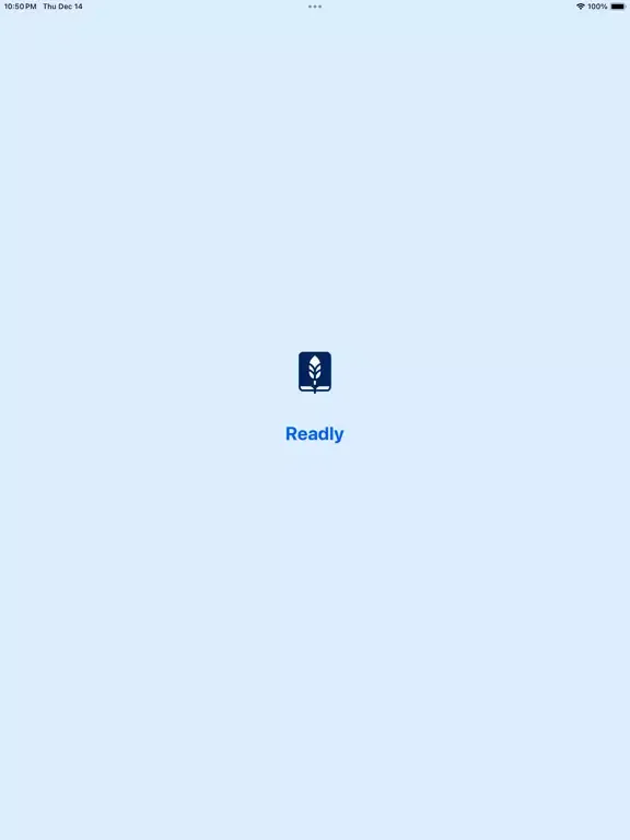 Readly iPad  スクリーンショット