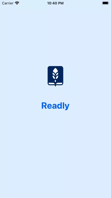 ภาพหน้าจอของ Readly