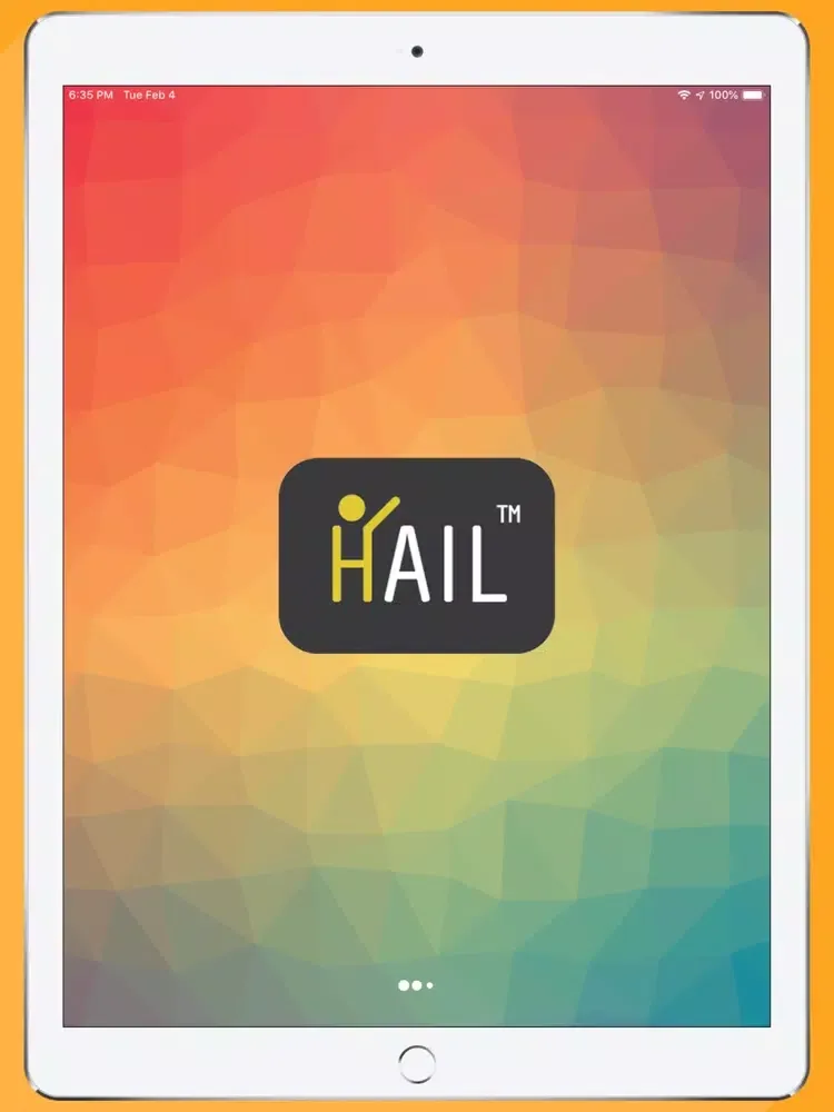 Capturas de tela do Hail Ridesharing iPad 
