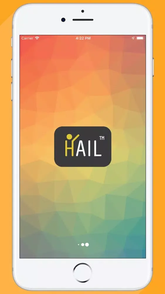 Capturas de tela do Hail Ridesharing