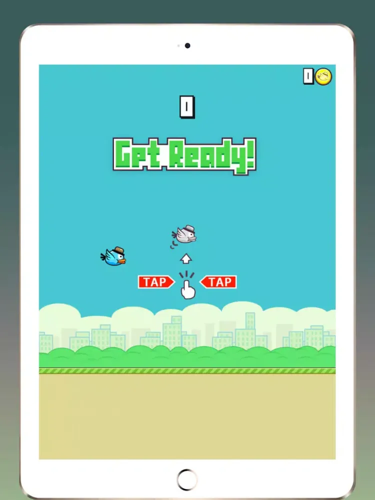 Tangkapan layar Crazy Bird:Flying bird iPad 