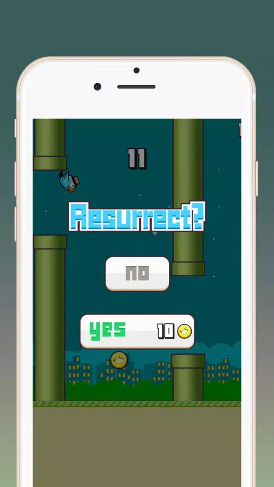 Tangkapan layar Crazy Bird:Flying bird