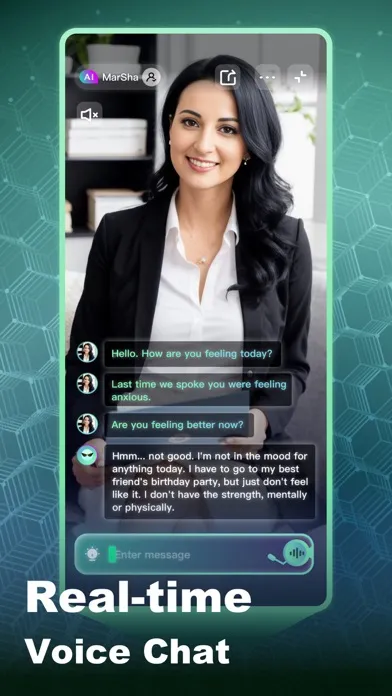 Zrzuty ekranu Echo AI- Al Character Chat