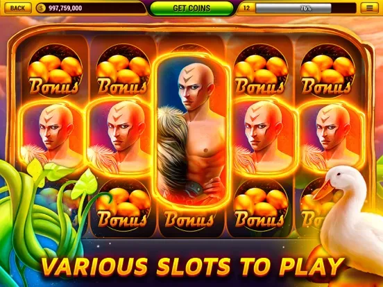 Slots Casino Slot Machine Game iPad  Screenshots