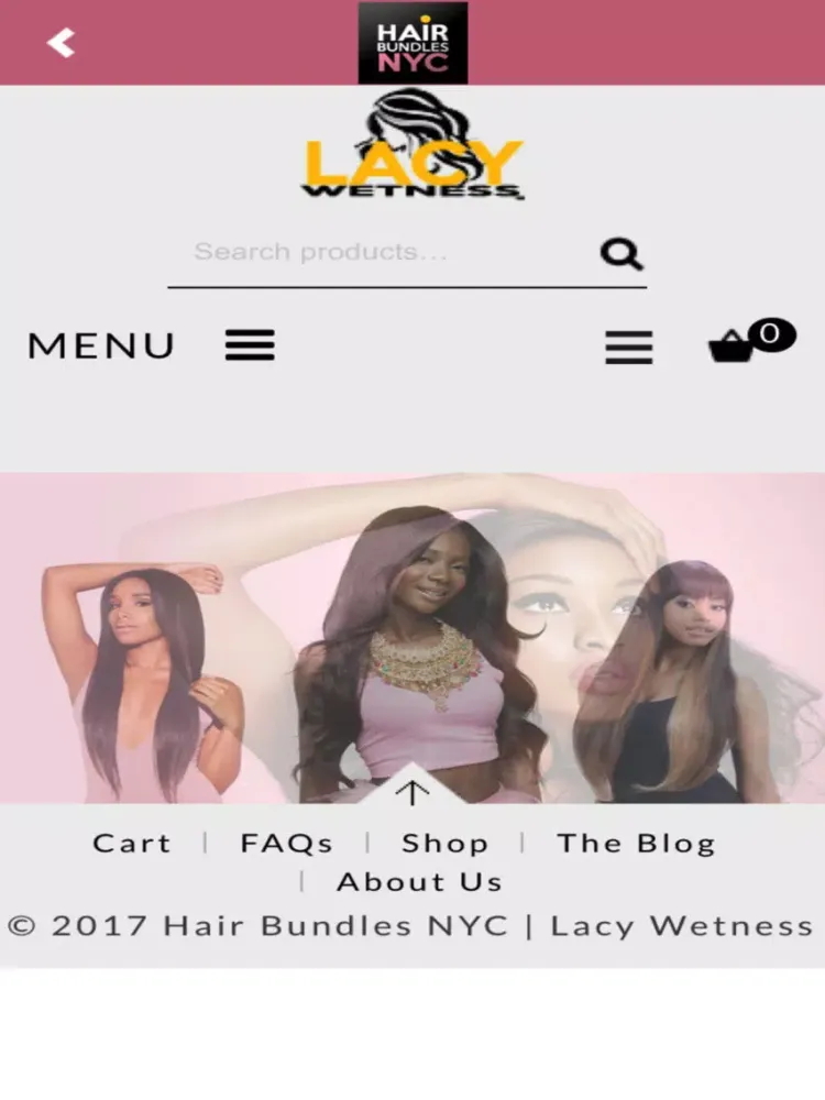 Hair Bundles NYC iPad  سکرین شاٹس