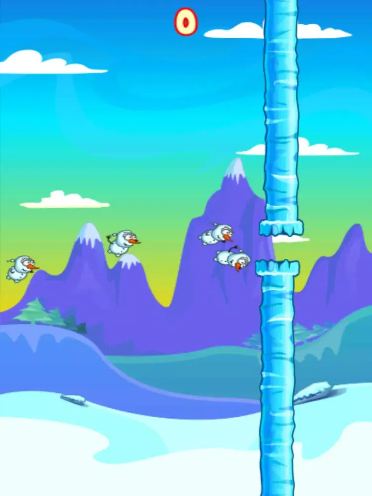 Don't Touch the Frozen Snowman iPad  سکرین شاٹس