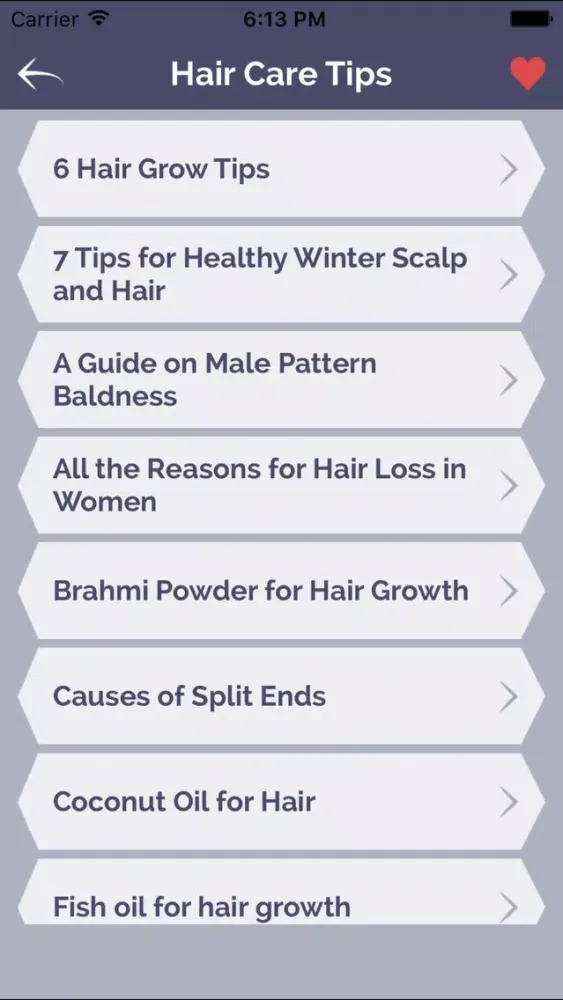 Hair Care Tips-Hair Fall Control & Regrowth guide Screenshots