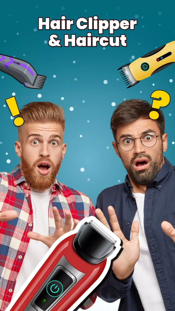 Captures d'écran de Haircut Prank - Hair Clipper