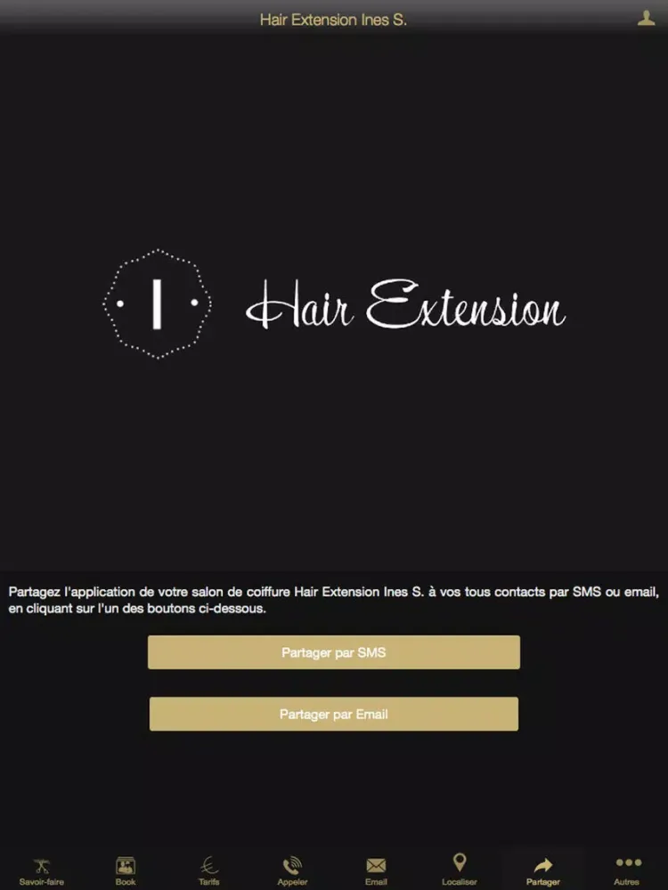 Zrzuty ekranu Hair Extension Ines S. Toulon iPad 