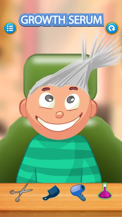 تصاویر Child game / silver hair cut