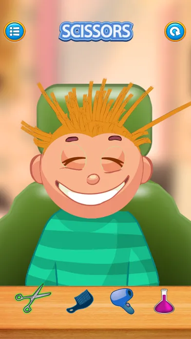 Tangkapan layar Child game / blonde hair cut