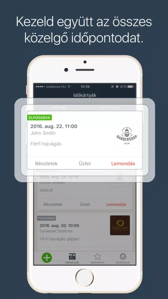 Скриншоты APP.MENT - Online Booking System via Beauty Studio
