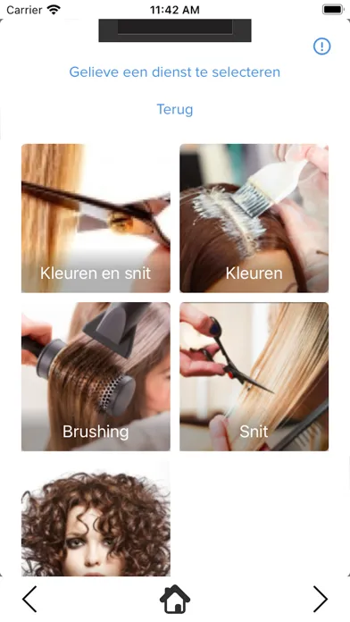 Captures d'écran de Hairstudio Gallery