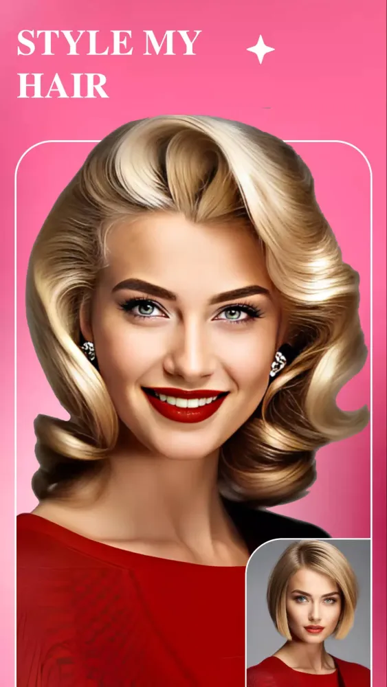 Hair Lab: AI hairstyle Face Ekran Görüntüleri