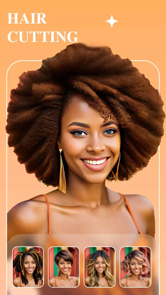 Hair Lab: AI hairstyle Face Ekran Görüntüleri