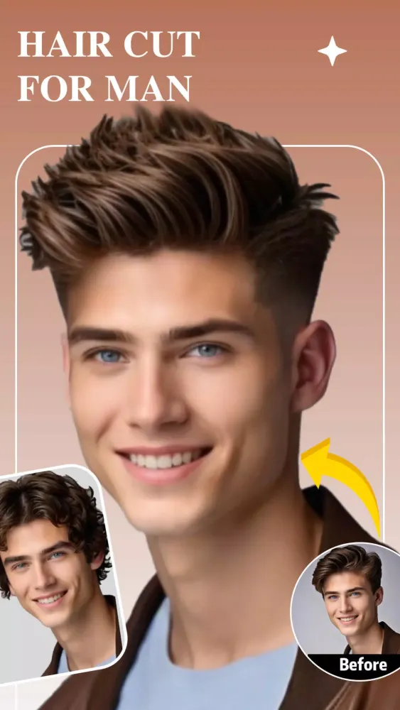 Hair Lab: AI hairstyle Face Ekran Görüntüleri
