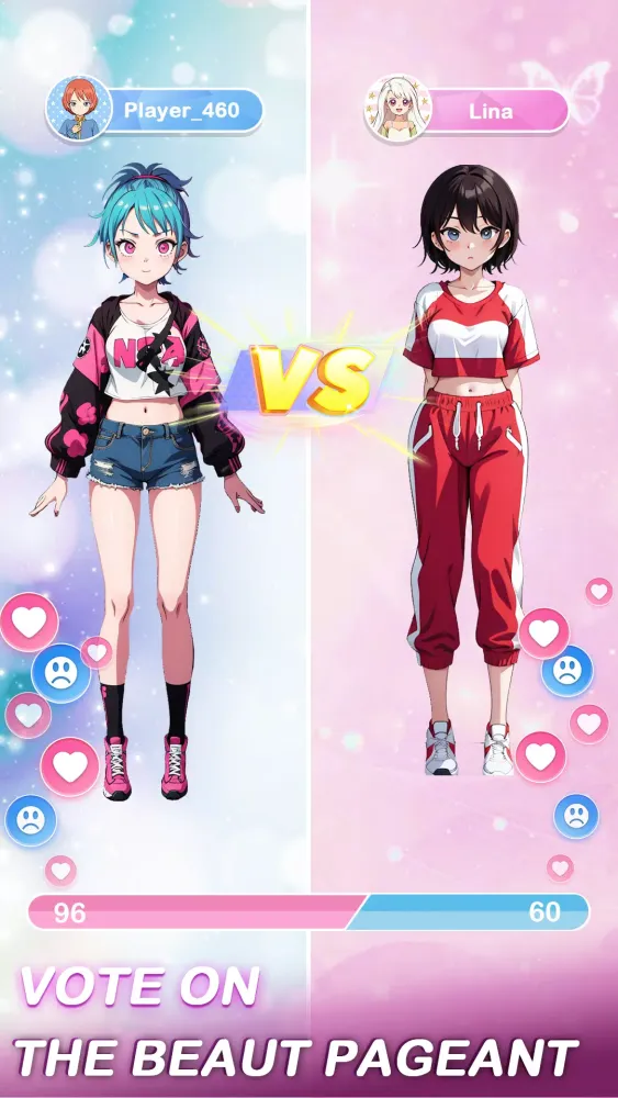Capturas de tela do Anime Dress Up Games Moe Girls