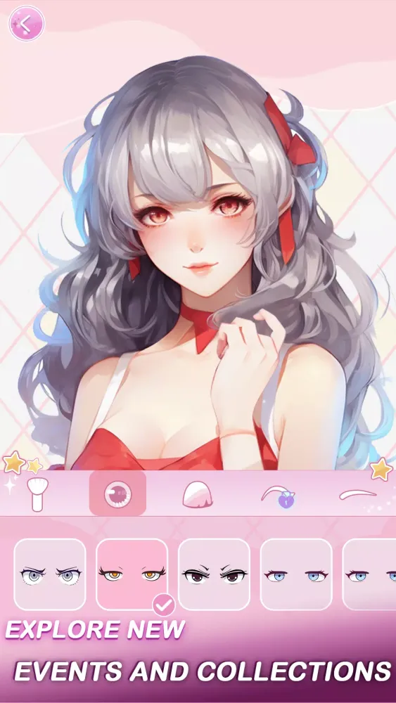 Capturas de tela do Anime Dress Up Games Moe Girls
