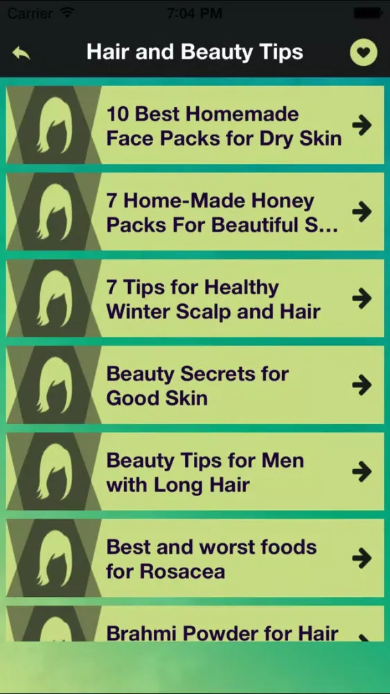 Скриншоты Hair and Beauty Secrets Tips & Tricks