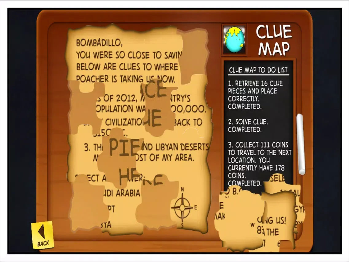Tangkapan layar Adventures of BombADillo iPad 