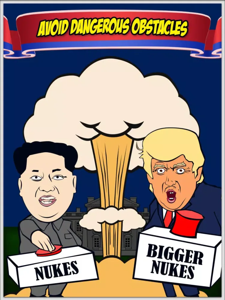 Zrzuty ekranu Trump's Approval Rating Game iPad 