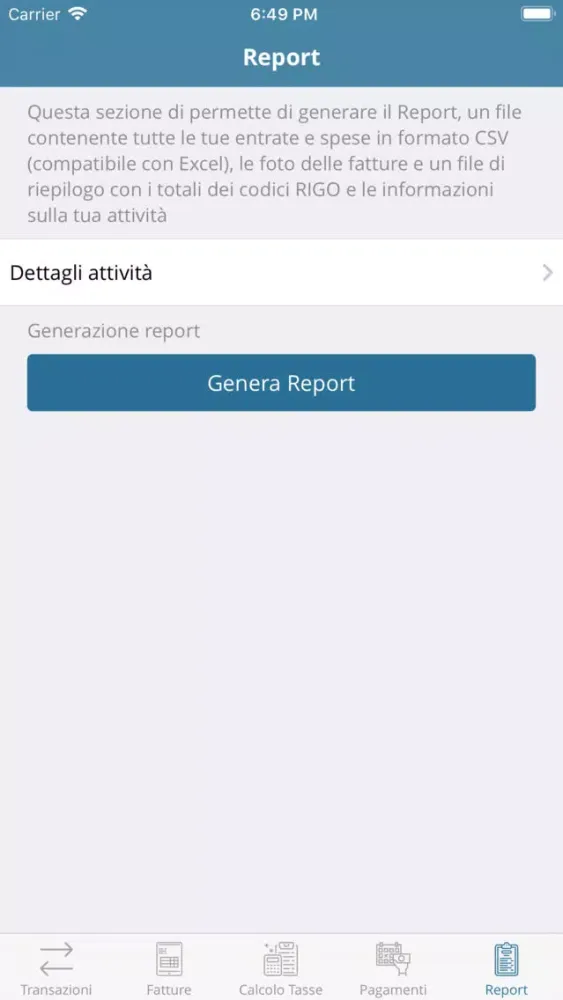 Capturas de pantalla de FlatApp - Regime Forfettario