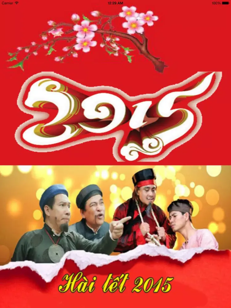 Capturas de tela do Hai Tet 2016 - Hài Việt iPad 