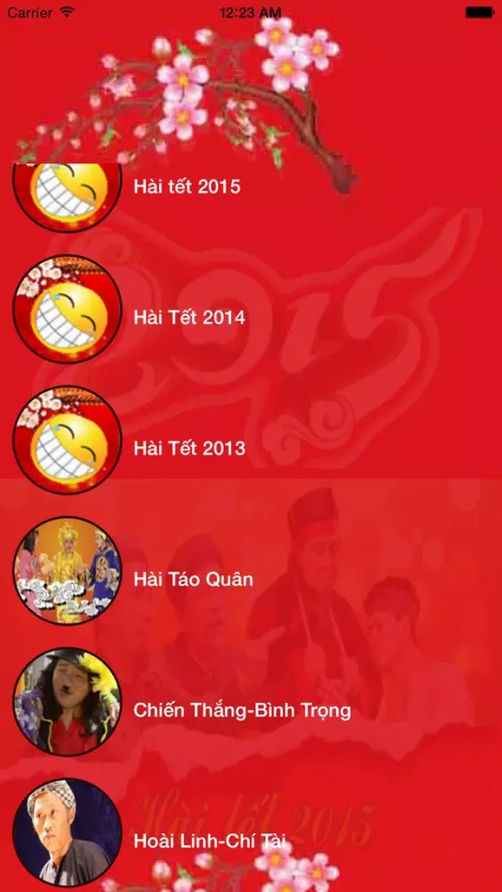 Capturas de tela do Hai Tet 2016 - Hài Việt