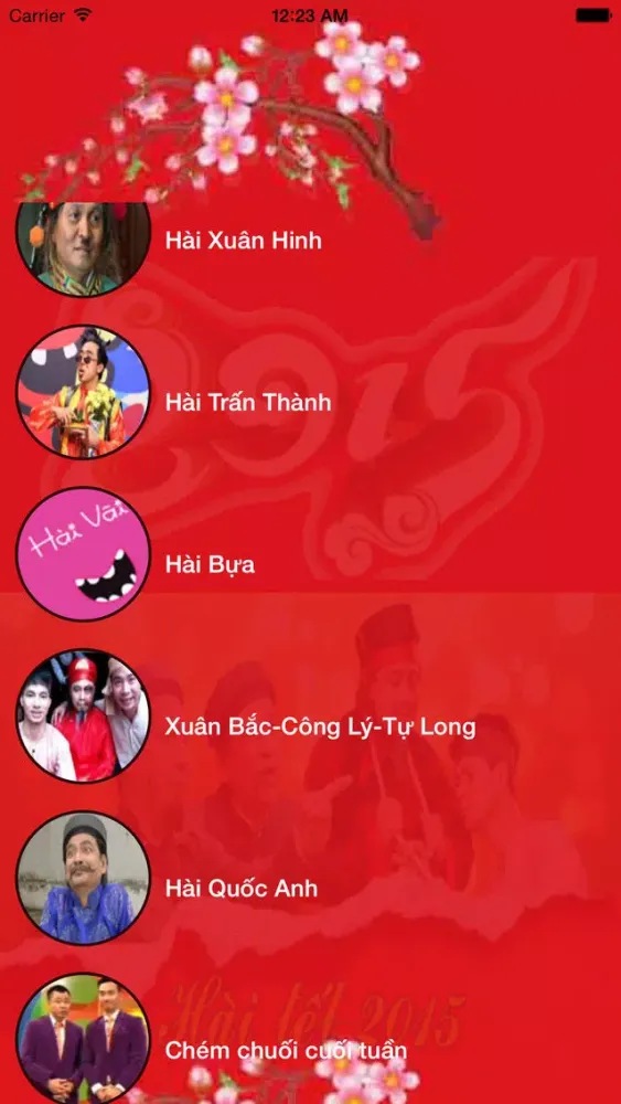 Capturas de tela do Hai Tet 2016 - Hài Việt