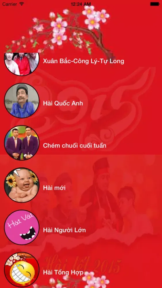 Capturas de tela do Hai Tet 2016 - Hài Việt