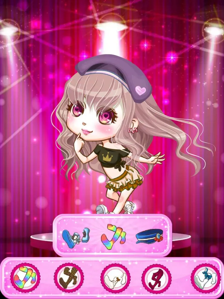 Ảnh chụp màn hình của Girl Star Academy-Beauty Makeup Salon iPad 
