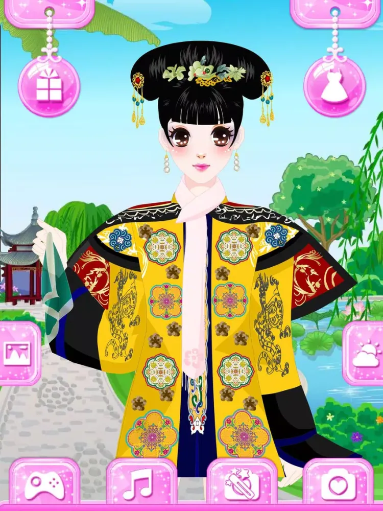 Chinese Belle – Retro Costume Games for Girls and Kids iPad  Screenshots