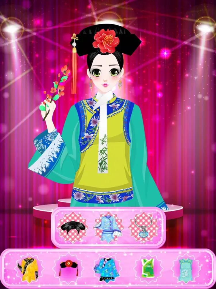 Chinese Belle – Retro Costume Games for Girls and Kids iPad  Screenshots