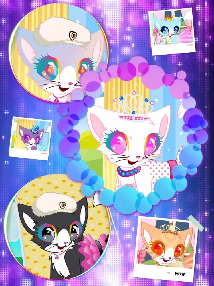 ภาพหน้าจอของ Lovely Kitten - Crazy Pet Beauty Salon Game for Girls Kids Teens iPad 