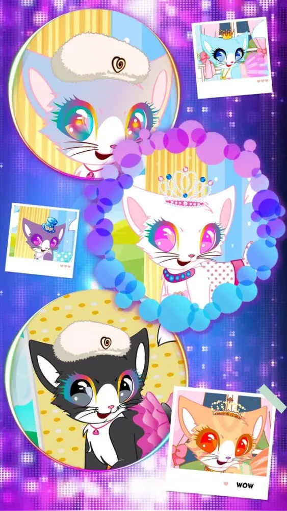 ภาพหน้าจอของ Lovely Kitten - Crazy Pet Beauty Salon Game for Girls Kids Teens
