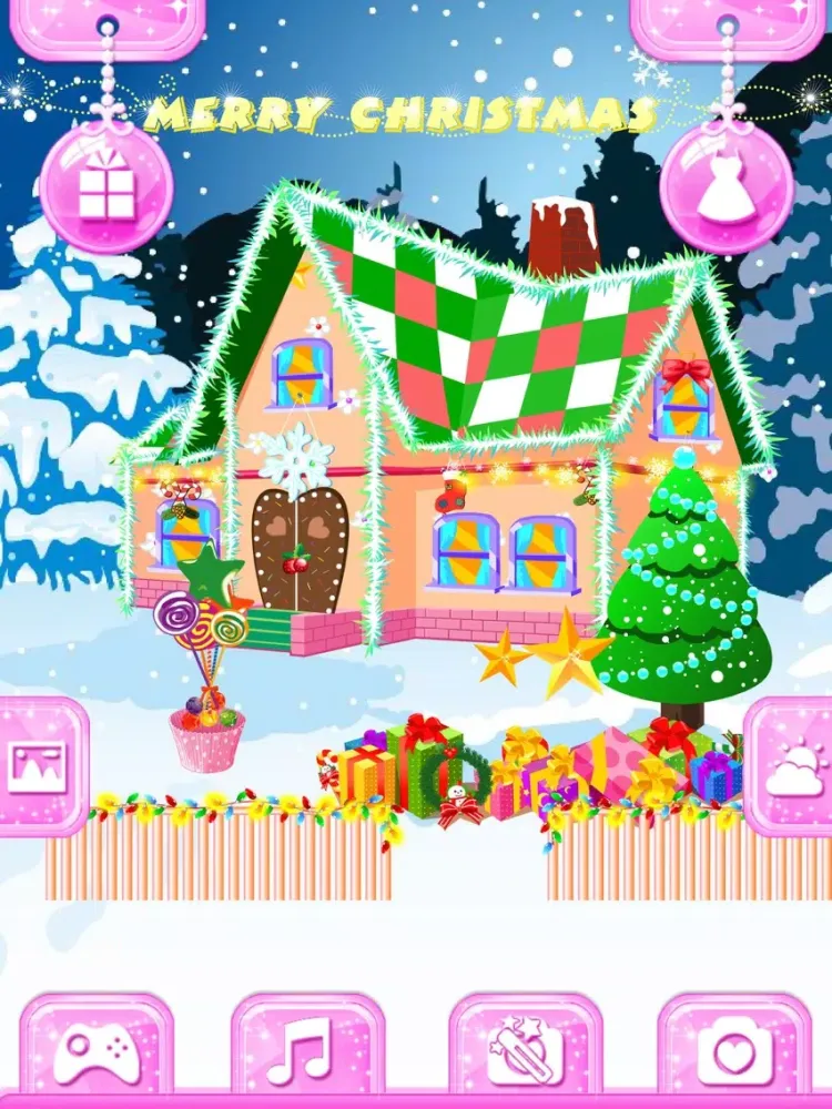 Merry Chrismas Room-Baby Games iPad  スクリーンショット